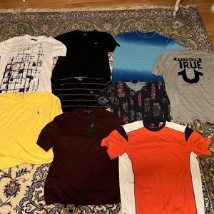Men’s designer tshirt lot bundle